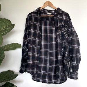 Cozy plaid flannel shirt